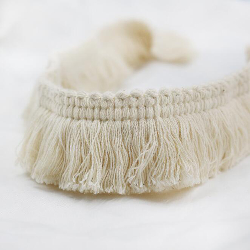 Fringe Ribbon Sewing - 1Y coton dentelle gland garniture ruban