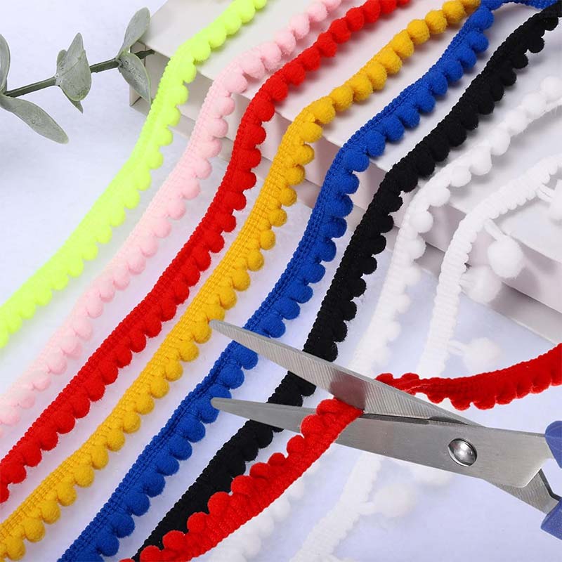 Ruban de dentelle à pompons mi - Fringe Ribbon Sewing avis et prix