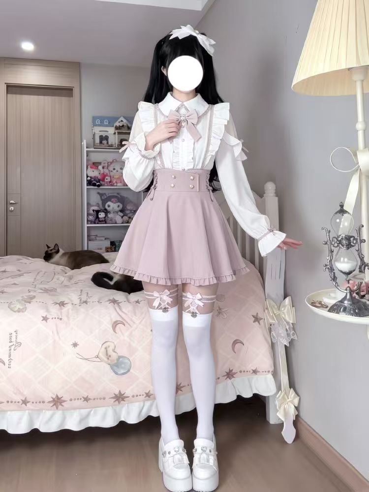 Ensemble 2 pièces Lolita Japon - Elastic Lace Trim avis et prix
