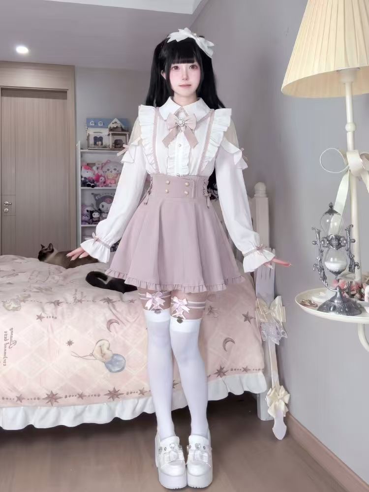 Ensemble 2 pièces Lolita Japon - Elastic Lace Trim avis et prix