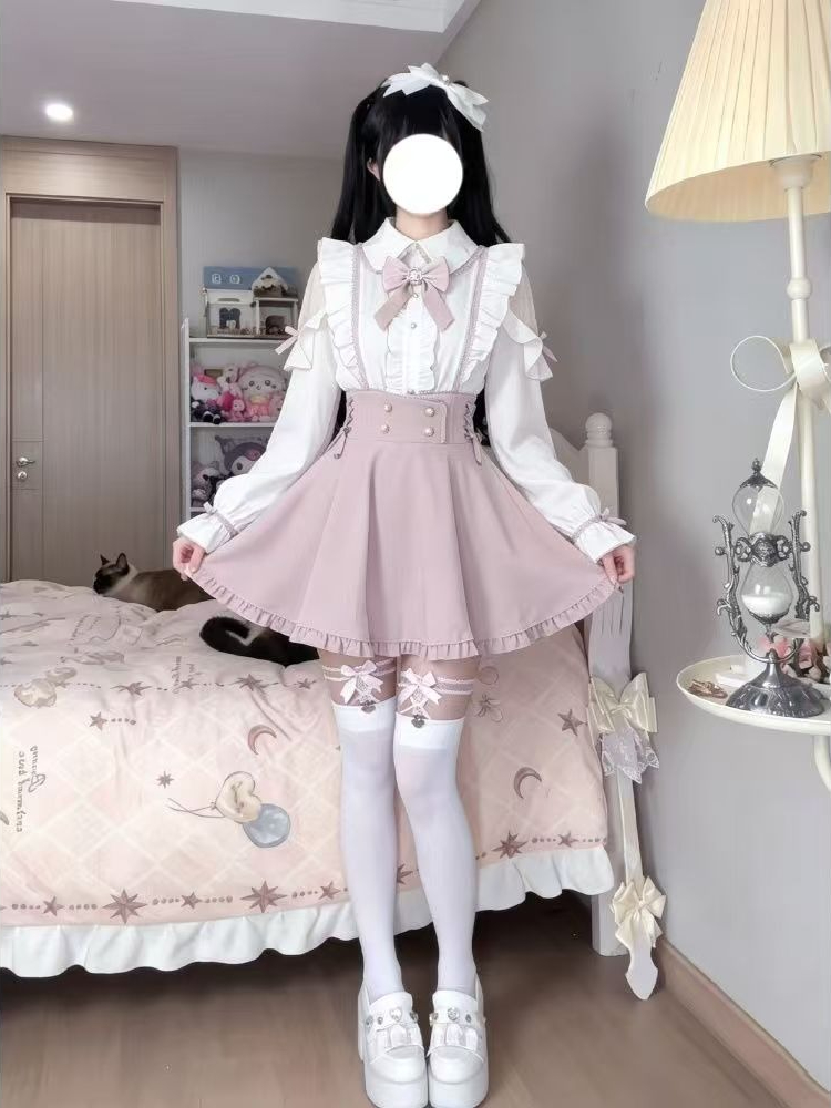 Ensemble 2 pièces Lolita Japon - Elastic Lace Trim avis et prix
