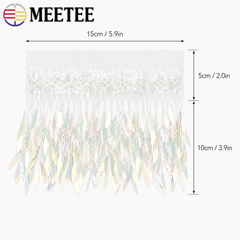 3/5/10 Yards 15cm Franges en m - Fringe Ribbon Sewing avis et prix