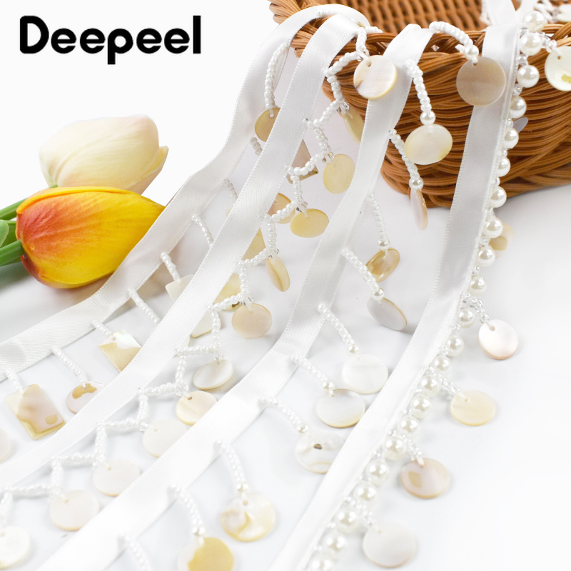 Garniture en dentelle à frange - Beaded Trim Fringe avis et prix