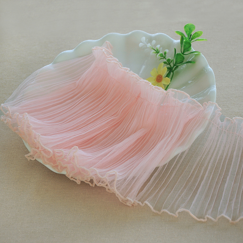 Tissu plissé Tulle 15CM de lar - Fringe Ribbon Sewing avis et prix